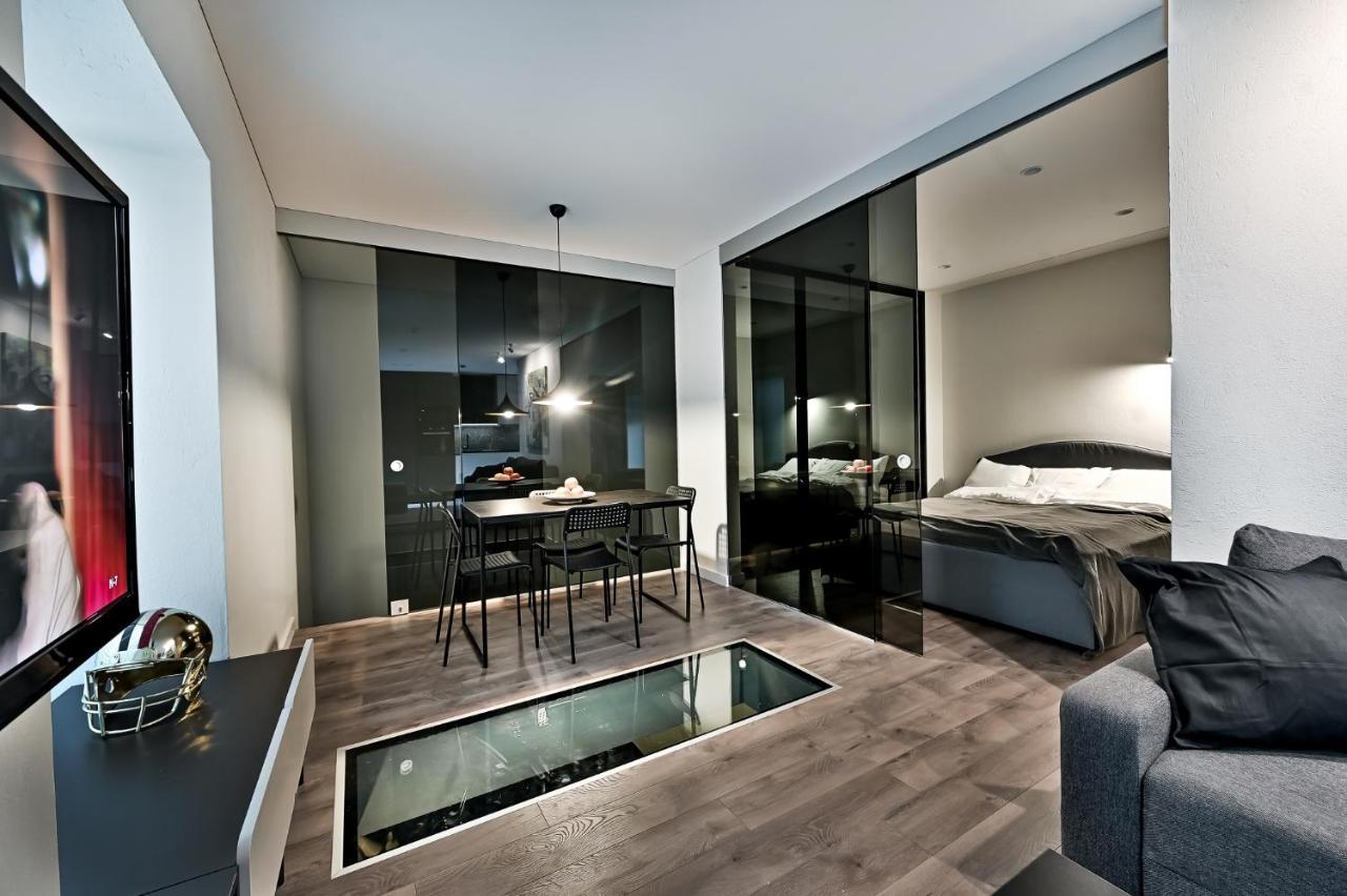 Jacuzzi Cinema Loft Apartamento Kaunas Exterior foto